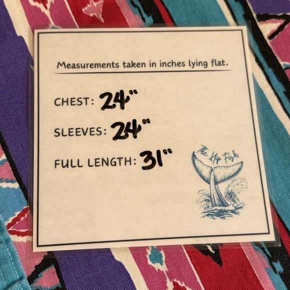 Vintage Wrangler Mens Size 16.5 34 Aztec 90s XLong Tails Single Stitch Brushpop - Picture 4 of 8